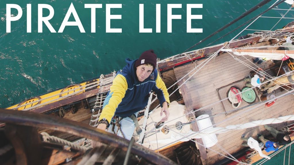 LIVING ON A RUSSIAN PIRATE SHIP (4K) - Sailing Ireland Part 1
